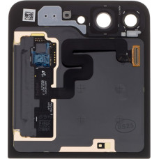 LCD display + Touch Unit + Front Cover (Outer) Samsung F741 Galaxy Z Flip 6 5G Black (Service Pack)