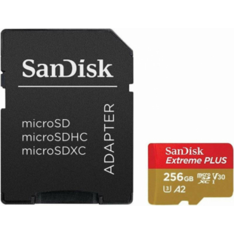 SanDisk Extreme microSDXC 256GB + SD Adapter
