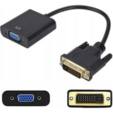 Retoo Audio un video adapteris DVI-D - VGA 23,5 cm