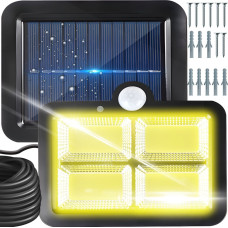 Retoo Āra saules lampa ar krēslas kustības sensoru 128 LED 2200 W