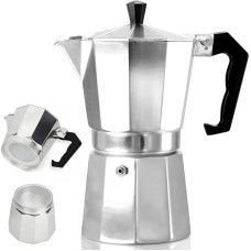 Retoo Kafijas automāts, alumīnija kafijas automāts, GĀZES KERAMIKA, 600 ml