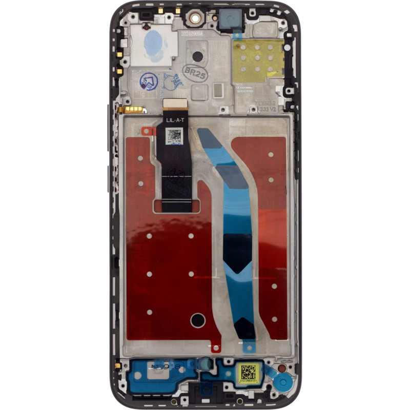 For_Honor LCD Display + Touch Unit + Front Cover Honor X8c Midnight Black