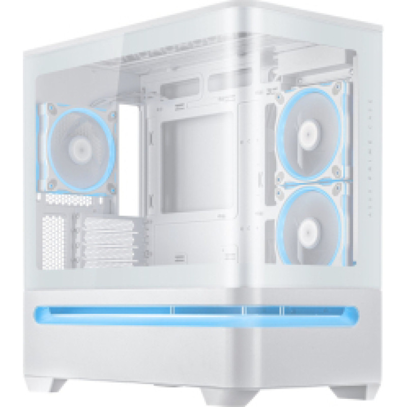 Korpuss Asus Prime AP202 White mATX RGB