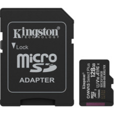 Atmiņas karte Kingston MicroSDXC 128GB Canvas Select Plus