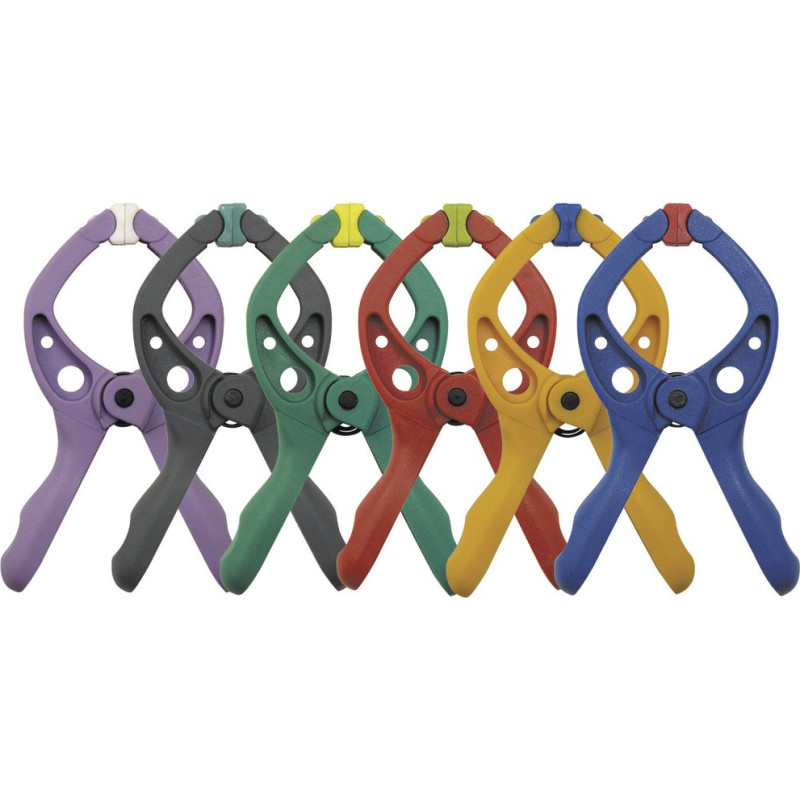 Wolfcraft Sciski sprezynowe mikrofix 20mm 6szt. (3420000)