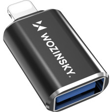 Wozinsky WALA-01 Lightning to USB-A OTG Adapter - Black