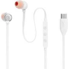 JBL Tune 310C In-Ear USB-C Headphones White