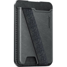 Joyroom Magnētiskā maka 3 kartēm, saderīga ar MagSafe - melna