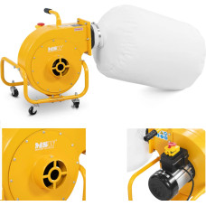 MSW Zāģu skaidu un skaidu putekļu nosūcējs 56 l 850 m3/h