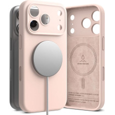 Ringke Silicone Magnetic MagSafe Case for iPhone 17 Pro Max - Pink