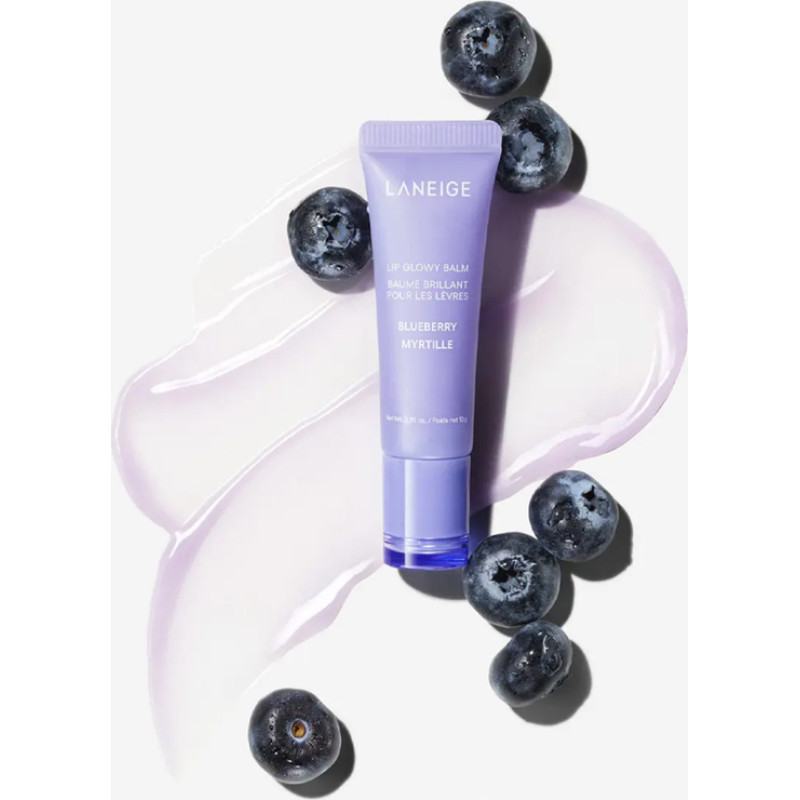 Laneige Lūpu balzams ar &scaron;ī sviestu, viegls, mitrino&scaron;s, mitrino&scaron;s, izmērs: .35Oz, melleņu smarža