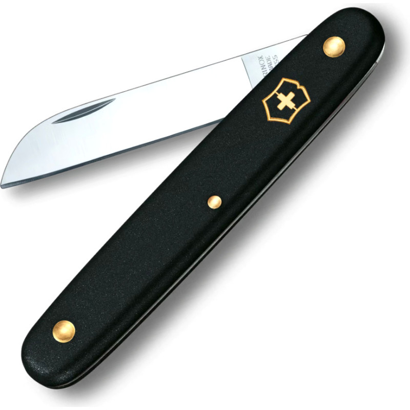 Victorinox - Kabatas nazis, ziedu nazis - aitas kājiņa - 1.4410 - melns - 3.9050.3B1