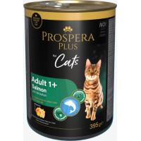 Prospera Plus Konservi kaķiem – Prospera Plus Cat Meat Paté Adult 1+, Salmon with Whitefish, 395 g