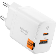 SPIGEN ESSENTIAL EE202EU 2-PORT NETWORK CHARGER 20W WHITE