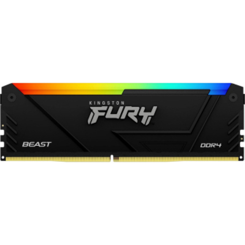 Operatīvā atmiņa Kingston Fury Beast RGB 8GB Black