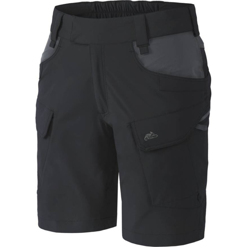 Helikon - Sieviešu āra taktiskās bikses OTP - 8,5" - melnas/ēnaini pelēkas - SW-OTS-VL-0135A (L)