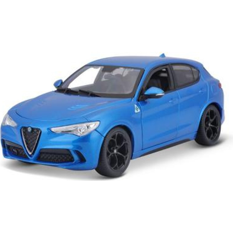Bburago Alfa Romeo Stelvio Blue 1:24