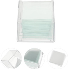 100 mikroskopiski pārklājuma stikliņi 20x20 mm