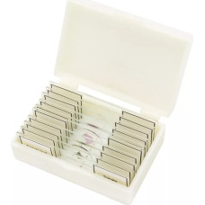 BRESSER sagatavoti slaidi, augstas kvalitātes 10 gabalu komplekts