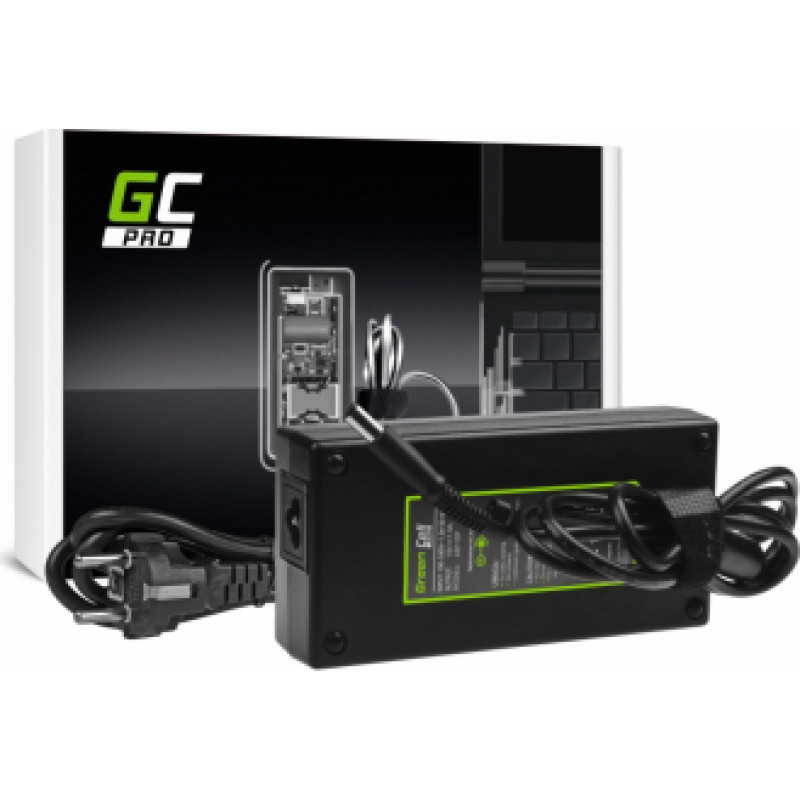 Green Cell PRO Charger | AC Adapter for HP EliteBook | ZBook 150W
