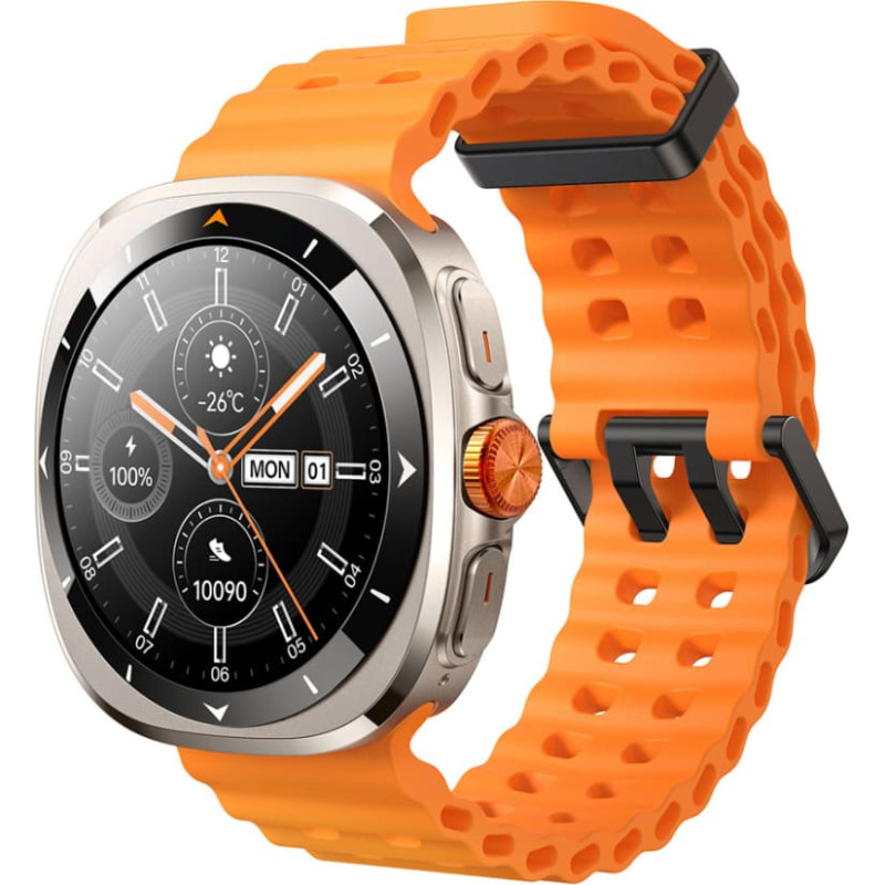 Joyroom Venture sērijas JR-FV2 sporta viedpulkstenis ar zvanu atbildē&scaron;anas funkciju - oranžs