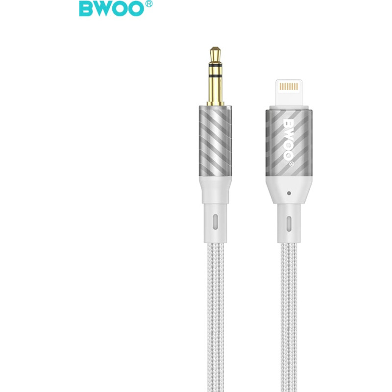 BWOO AUX Cable Lightning to 3.5mm Jack audio AUX073