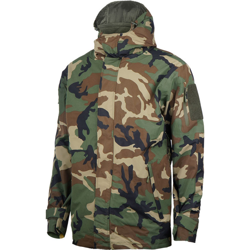 Mil-Tec - Mitrā laika jaka Gen.II - Flīsa oderējums - Woodland - 10616020 (L)