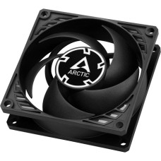Arctic P8 PWM PST CO ventilators, 4 kontaktu, 80 mm, melns