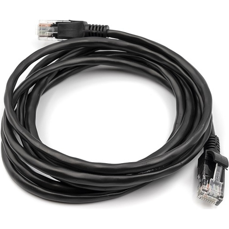 EXD Kabelis Cat5E UTP, 2m, melns