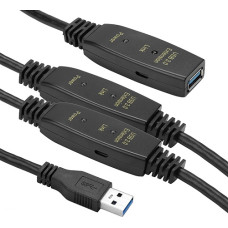 EXD Pagarinātāja kabelis USB 3.0 AF&ndash;AM, 20 m