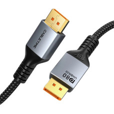 Cabletime Augstākās kvalitātes kabelis DisPlay Port - DisPlay Port, 16K, 2m, 2.1 versija.