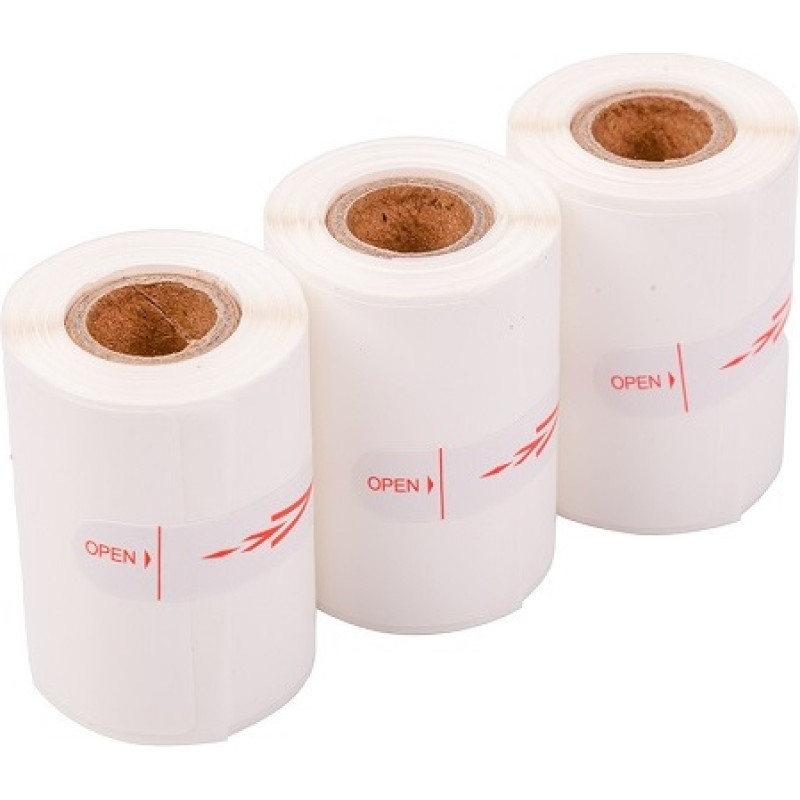 Hismart Uzlīmes termo uzlīmju printerim, 40 mm x 60 mm - 53 gab., x3