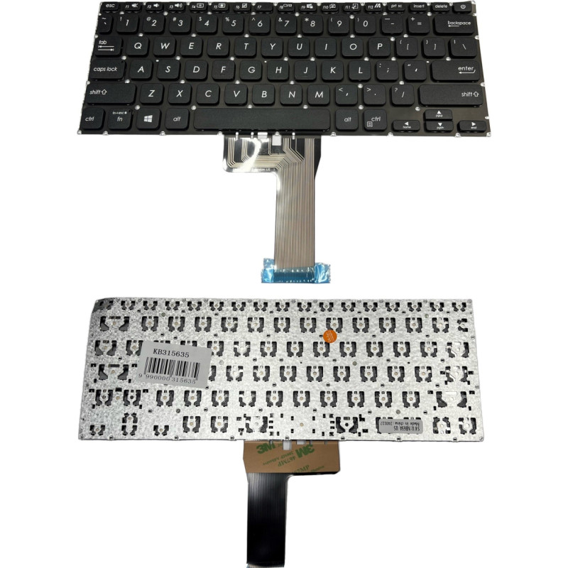 Asus VivoBook X415 tastatūra, ASV
