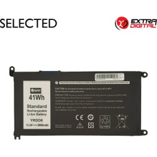 Extradigital Klēpjdatora akumulators DELL YRDD6, 3600mAh, Extra Digital Selected