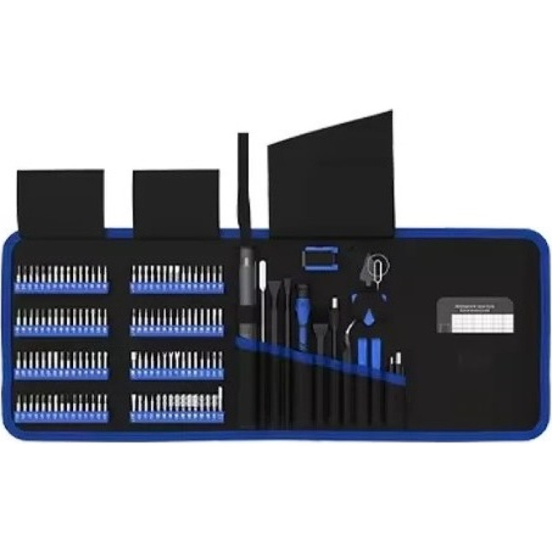 Extradigital 144 vienā magnētisko skrūvgriežu komplekts