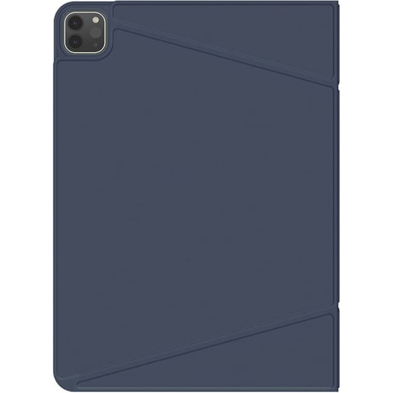 Amazingthing Matte Pro Mag Folio Case with Stand for iPad Air M3 11" - Blue