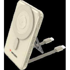 Enerģijas krātuve Verbatim Charge n Go 5000mAh Magnetic Wireless Charging Gold - 2 cables