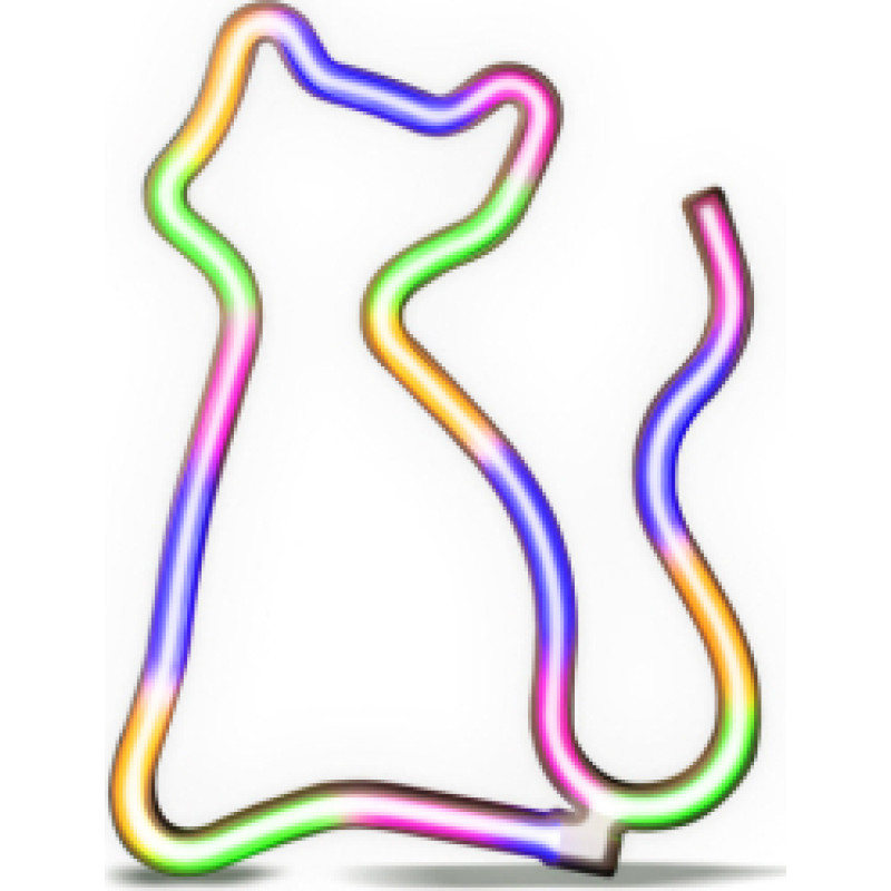 SBS Led lampa Meow In Color Neon effect