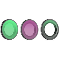 Sunnylife 1|4" lens filters 3 pcs. - Black Mist + CPL + ND16 for Osmo Nano