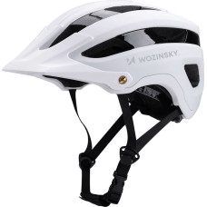 Wozinsky lightweight MTB bike helmet L - black and white