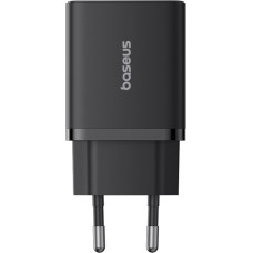 Baseus Cube Pro 30W USB-C USB-A sienas lādētājs - melns