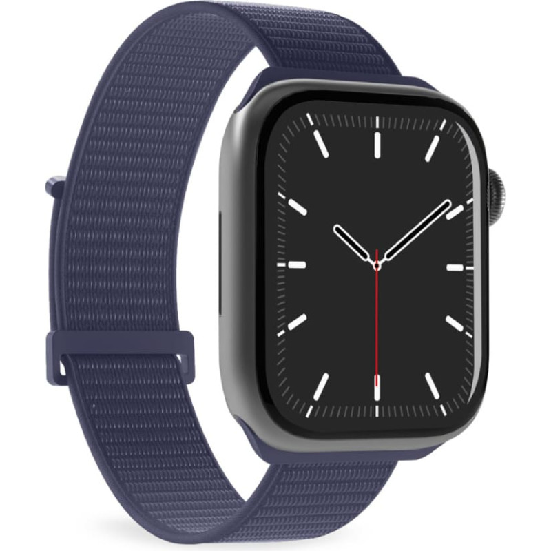 Puro Neilona siksniņa Apple Watch 44/45/46/49mm Sport - tum&scaron;i zila