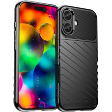 Hurtel iPhone 17 Thunder aizmugurējais vāciņ&scaron; - melns