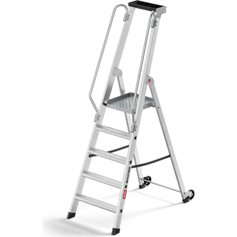 Hailo Kāpnes mobilās platformas Master P80  | alumīnija | 5 pakāpieni
