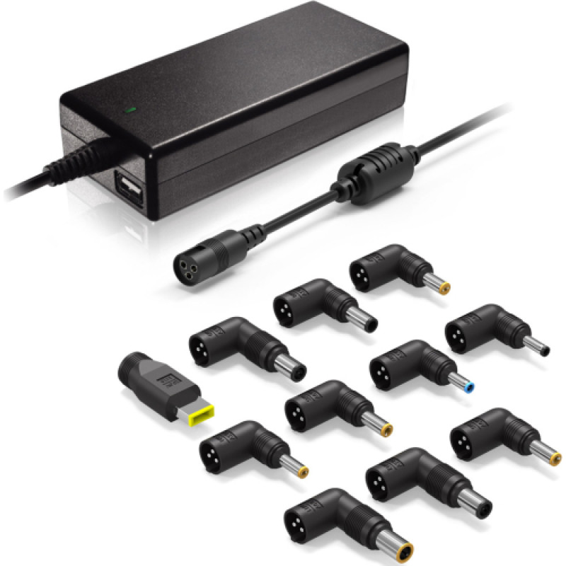 Yenkee YAU 90112 Universāls klēpjdatora lādētājs 90W