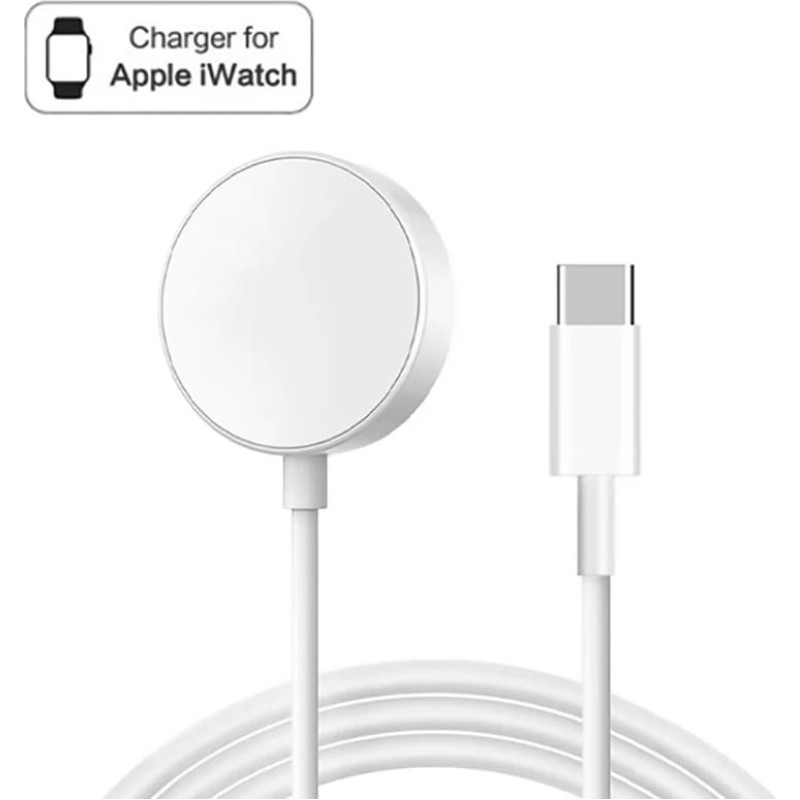 Telcon MAGNETIC CHARGING CABLE APPLE WATCH (USB-C) WHITE