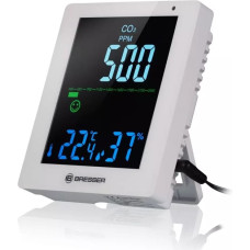 BRESSER CO² gaisa kvalitātes monitors Smile white