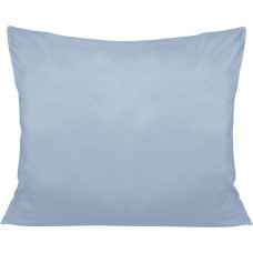 Satīna spilvendrāna 70x80 zila 009 vienkrāsaina