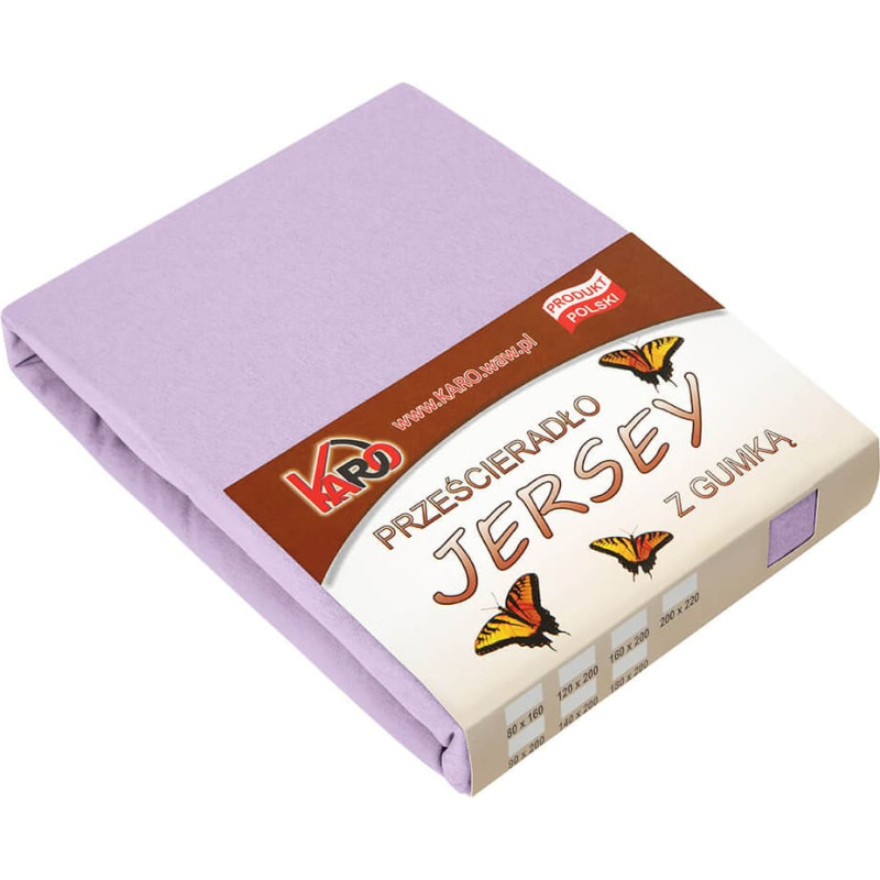 Džersijai pieguļošs palags 70x140 virši 036 biezs 150g/m2