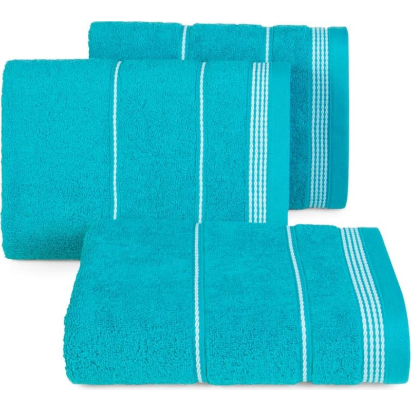 Mira dvielis 30x50 tirkīza 08 frotē audums 500 g/m2